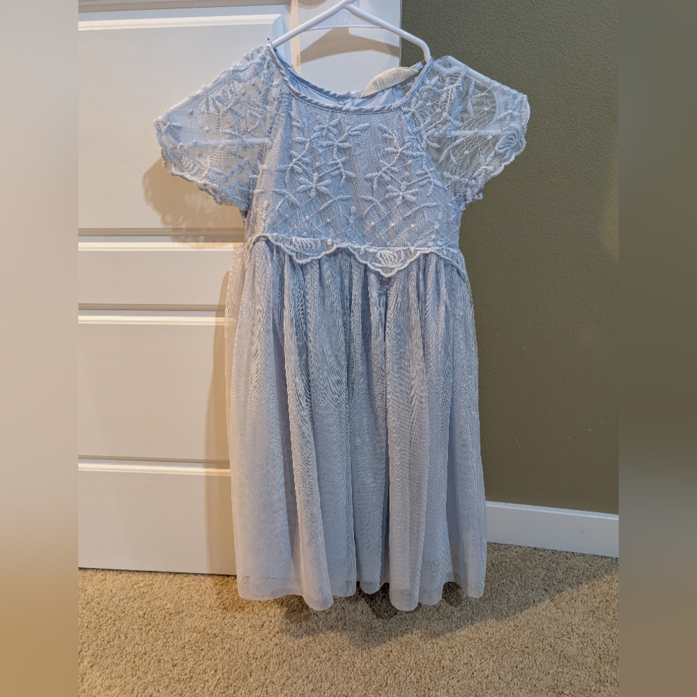 Elegant Blue Kids Dress